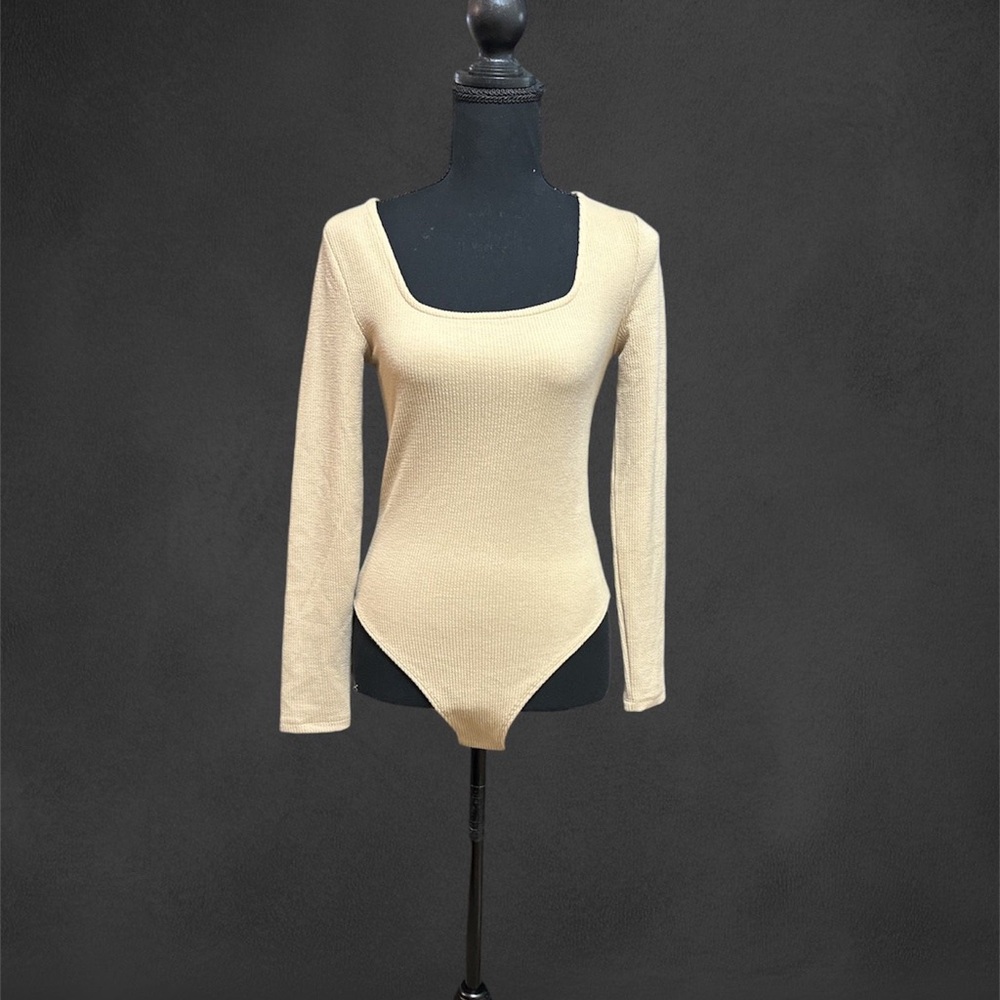 Cream bodysuit
